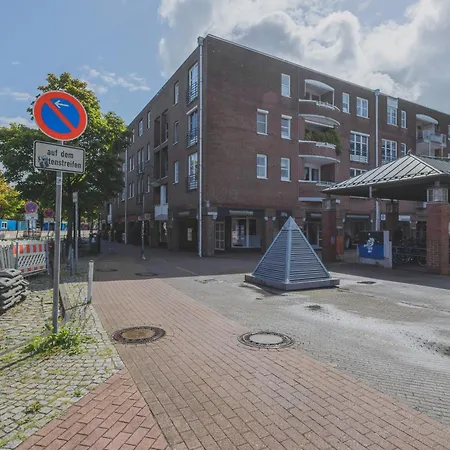 아파트 Rentaflat Hamburg 01 Am Bahnhof 노르더슈테트